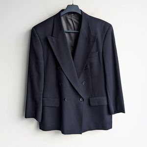 Harry Rosen Double Breasted Blazer Suit Jacket